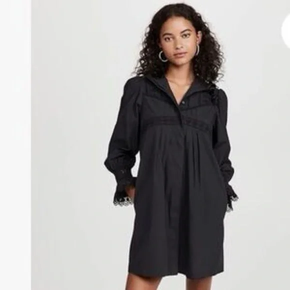 Rebecca Taylor
Lace Mock Neck Dress - Picture 2 of 6